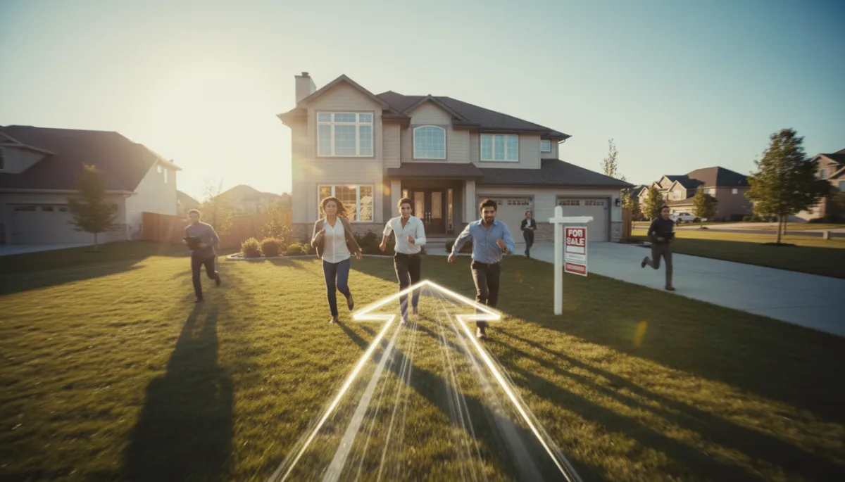 Can you add phoyos? 3-5. Context: This is for a blog post about "When Speed Matters in a Competitive Housing Market". Style: Professional quality, photorealistic, high resolution