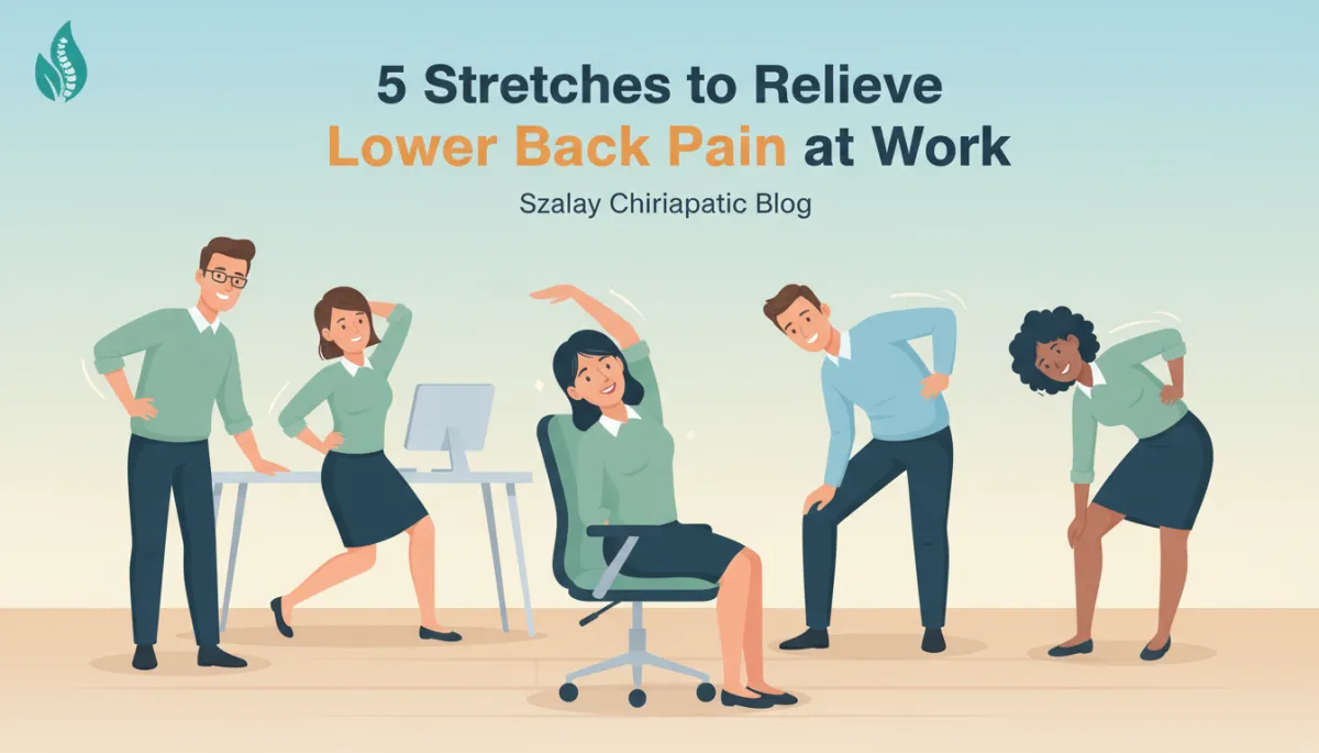 5 Stretches for Lower Back Pain Relief at Work