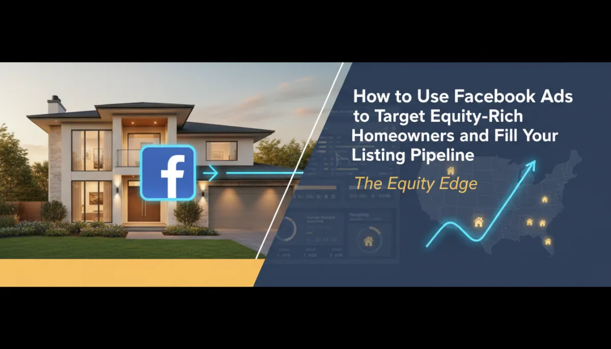 How to Use Facebook Ads to Target Equity-Rich Homeowners and Fill Your Listing Pipeline