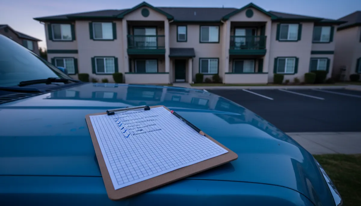 Maintenance checklist for recurring exterior property upkeep on a rental