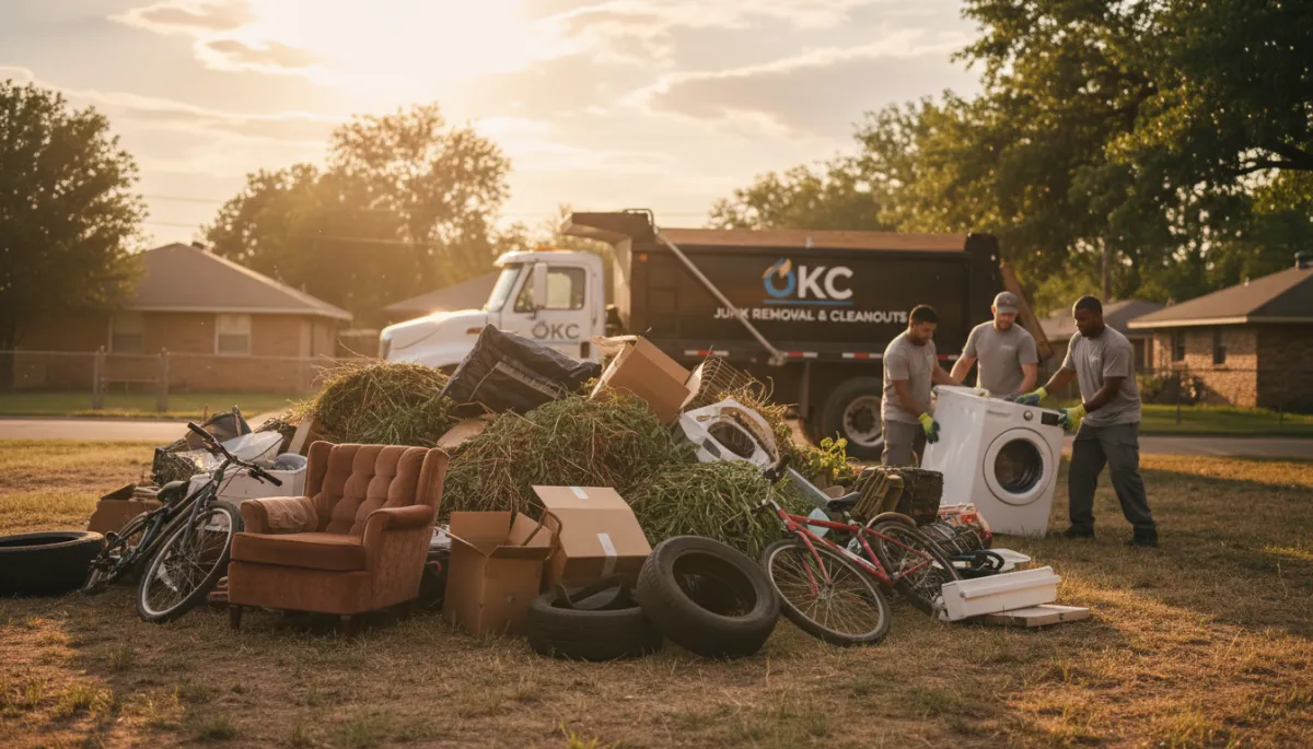 Summer Junk Removal & Cleanouts in OKC