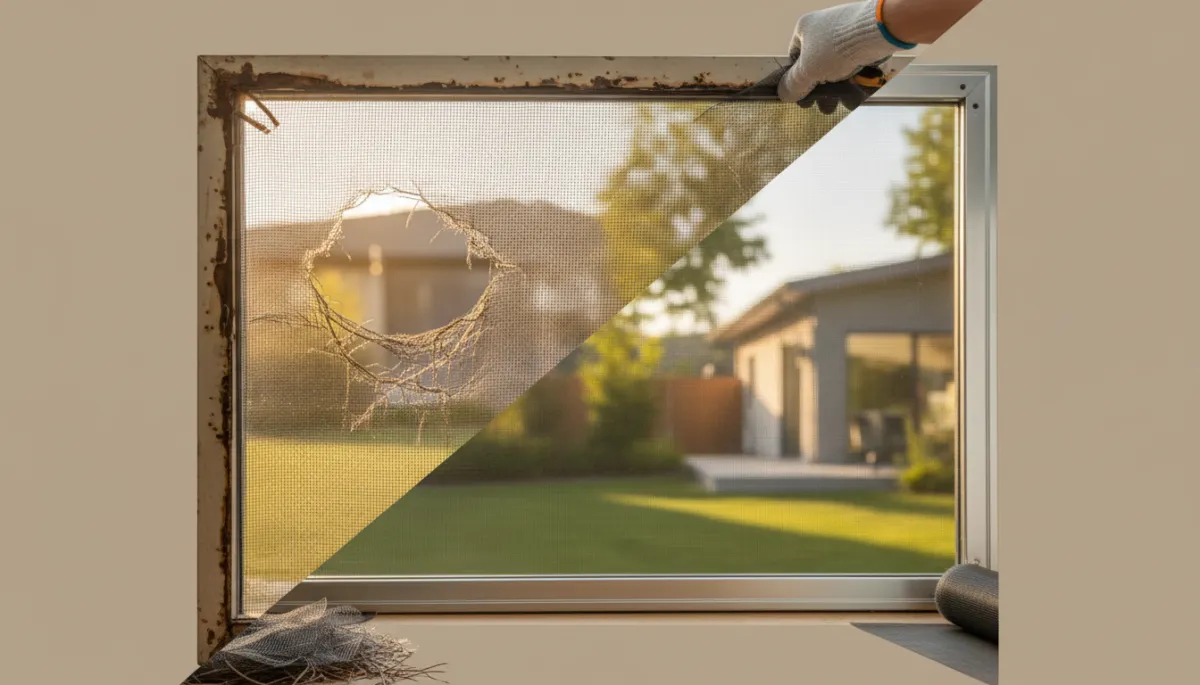 Window Screen Repair & Replacement in OKC Metro