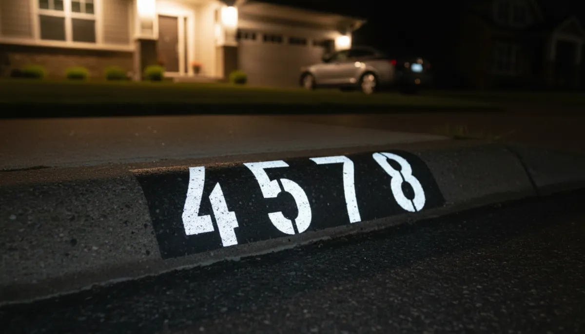 Why Curb Address Numbers Are Essential for Safety