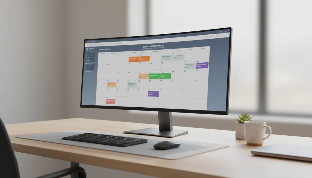 Calendar of automated reminders and repeat service appointments
