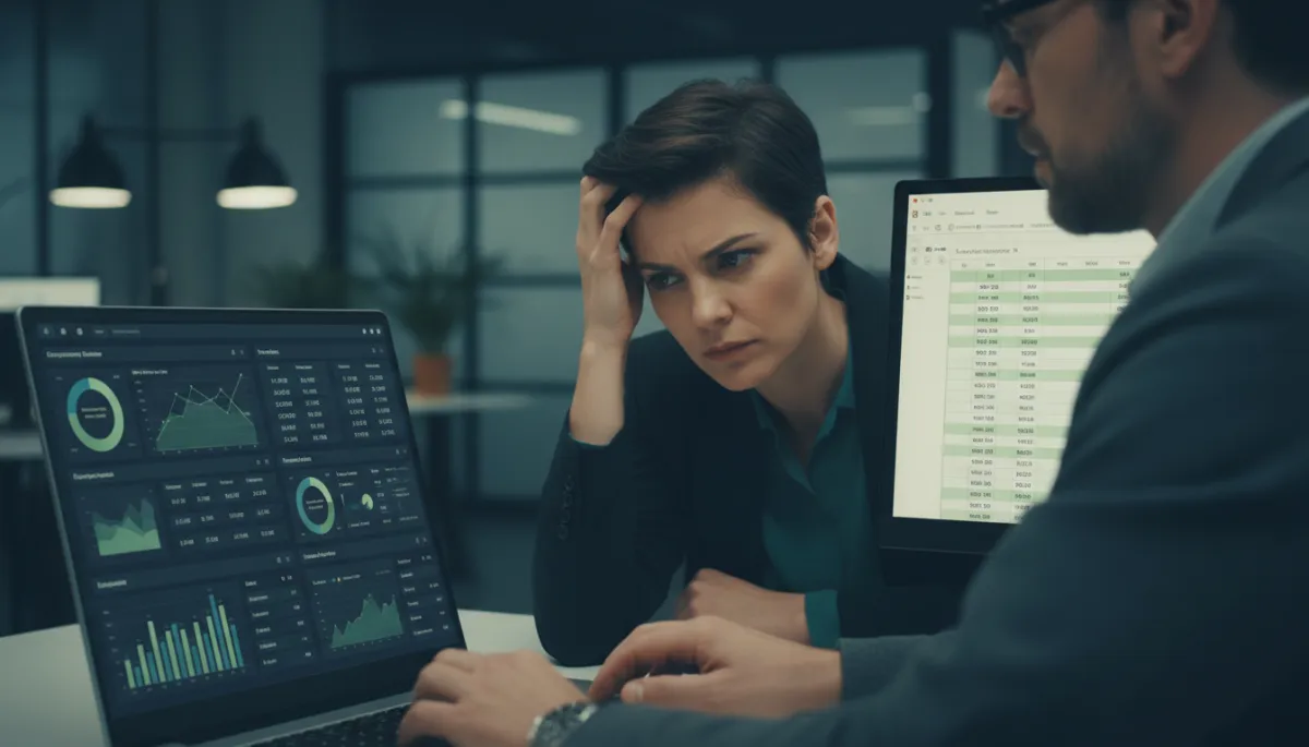Operations team juggling dashboards and spreadsheets despite automation