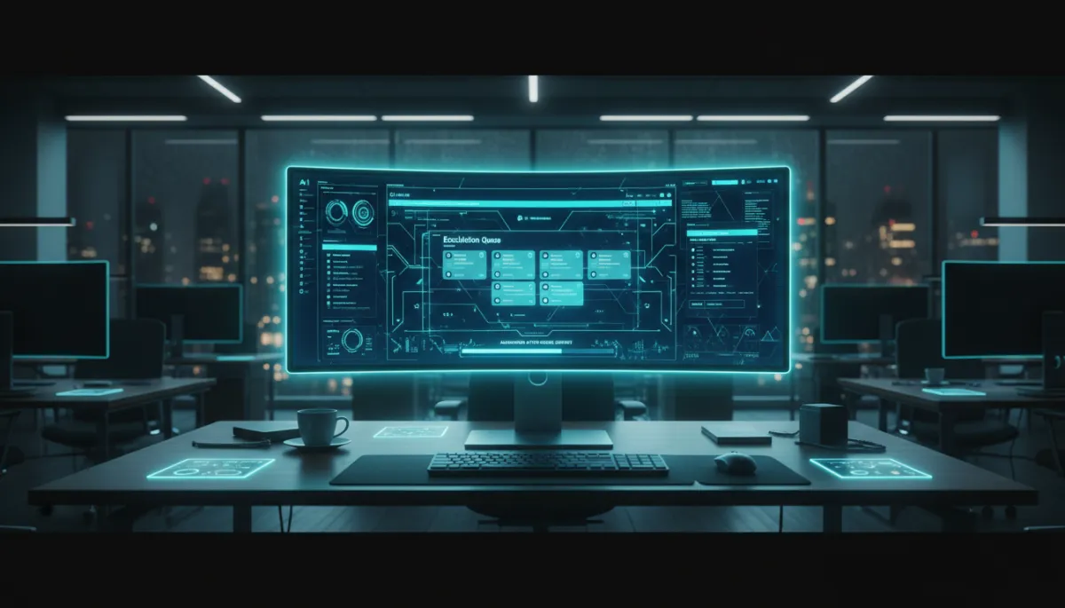 AI dashboard queuing after-hours escalations during the night