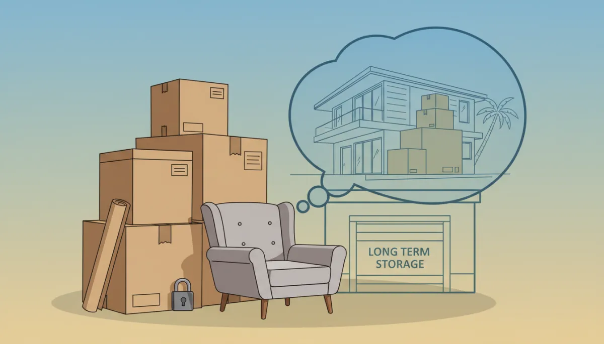 Storage Solutions When Your Home Isn't Ready