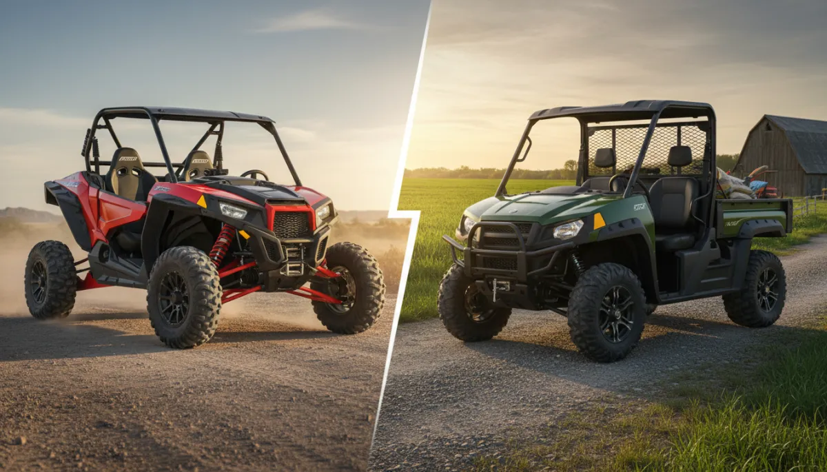 Add 2 more pictures. Context: This is for a blog post about "What Is a SxS? Understanding Side-by-Sides and How They Compare to UTVs". Style: Professional quality, photorealistic, high resolution Add 2 more pictures. Context: This is for a blog post about "What Is a SxS? Understanding Side-by-Sides and How They Compare to UTVs". Style: Professional quality, photorealistic, high resolution
