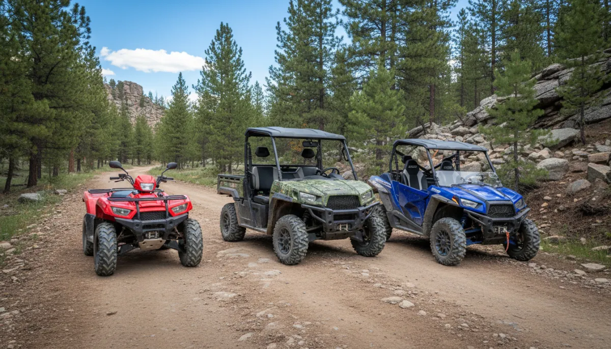 Add pictures. Context: This is for a blog post about "What Is a SxS? Understanding Side-by-Sides and How They Compare to UTVs". Style: Professional quality, photorealistic, high resolution Add pictures. Context: This is for a blog post about "What Is a SxS? Understanding Side-by-Sides and How They Compare to UTVs". Style: Professional quality, photorealistic, high resolution