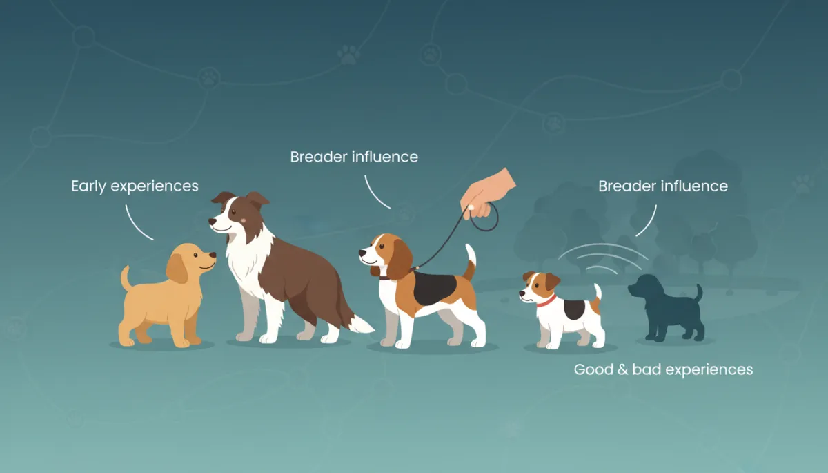 How Dog Behaviour Develops: Breeder to Home