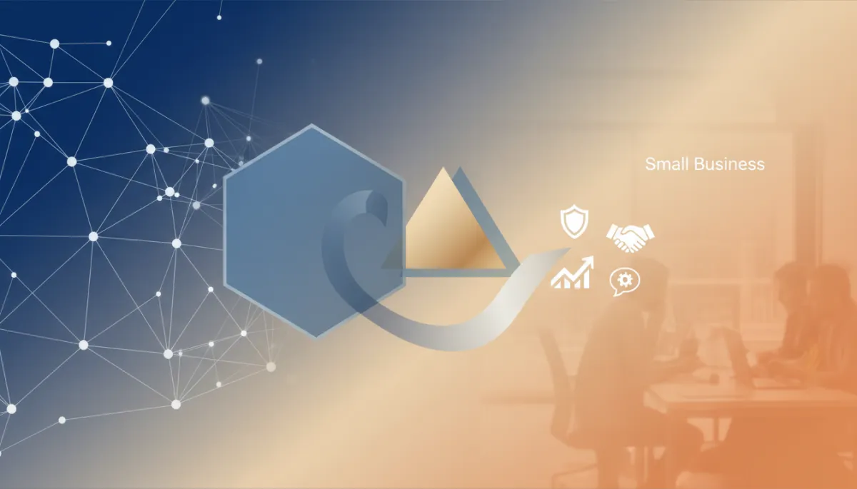 Small business owner and agency manager reviewing SLAs