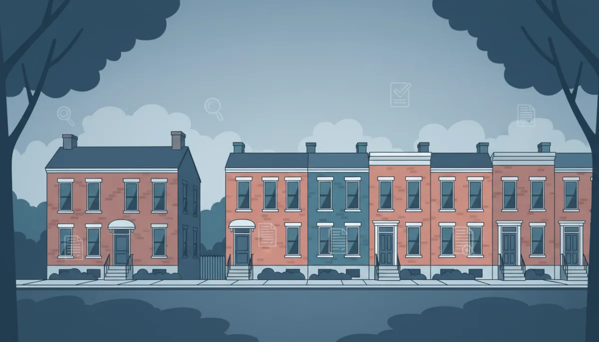 Rowhomes and duplexes in Philadelphia that qualify for the Philly First Home program