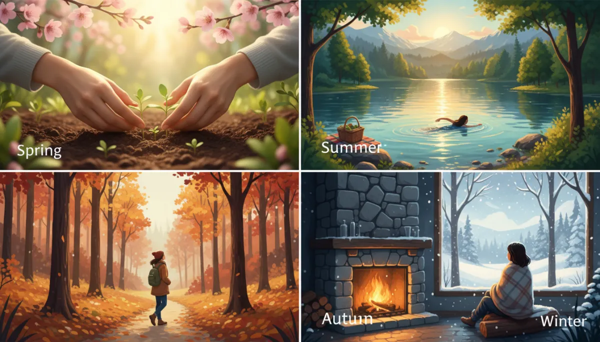 Seasonal Nature-Based Stress Relief Guide