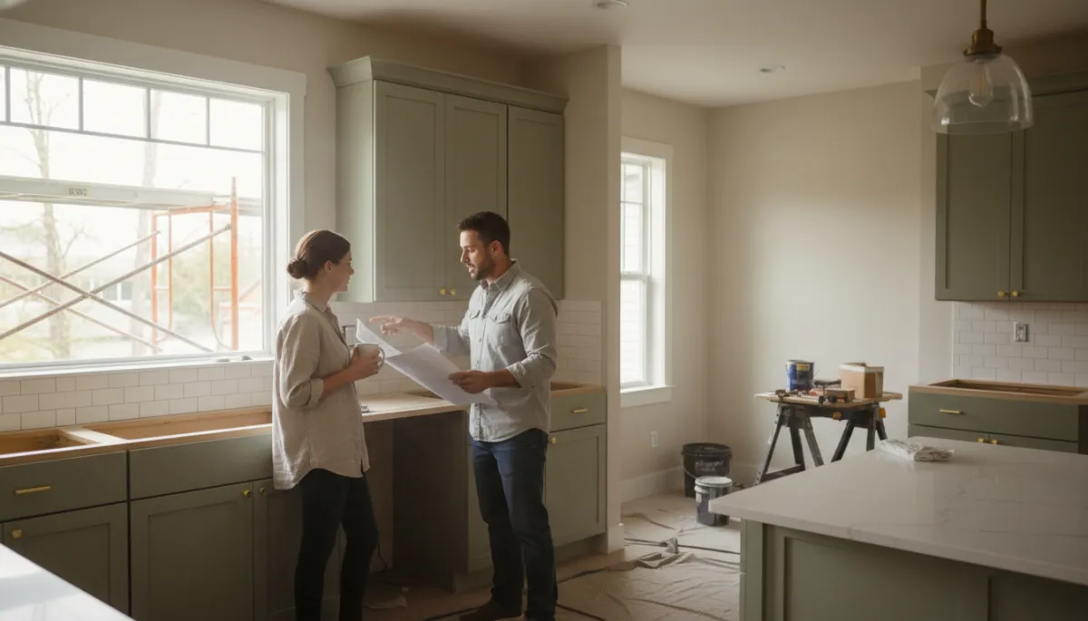 Portland kitchen receiving light cosmetic updates before sale