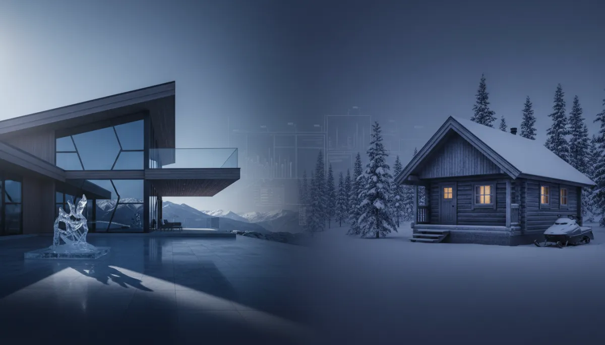 Luxury vs Starter Homes: Custom Visuals in Alaska
