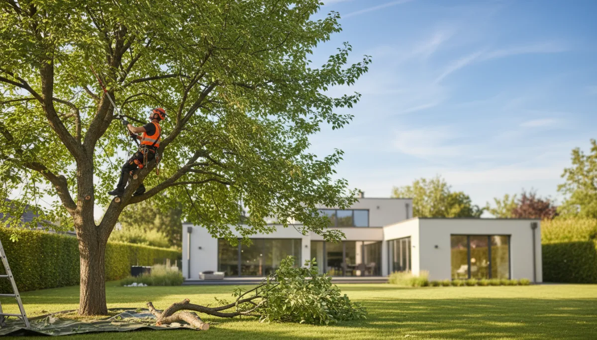 Professional Tree Trimming by Hanneke Tree Service