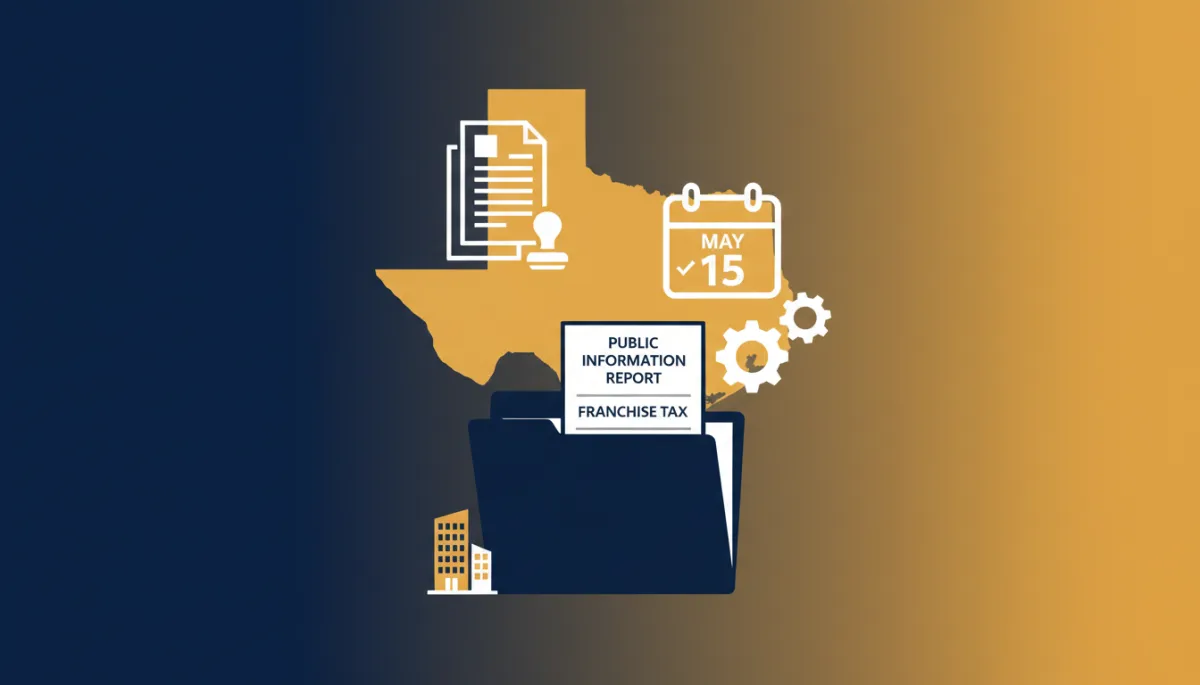 Texas LLC Franchise Tax & PIR Guide
