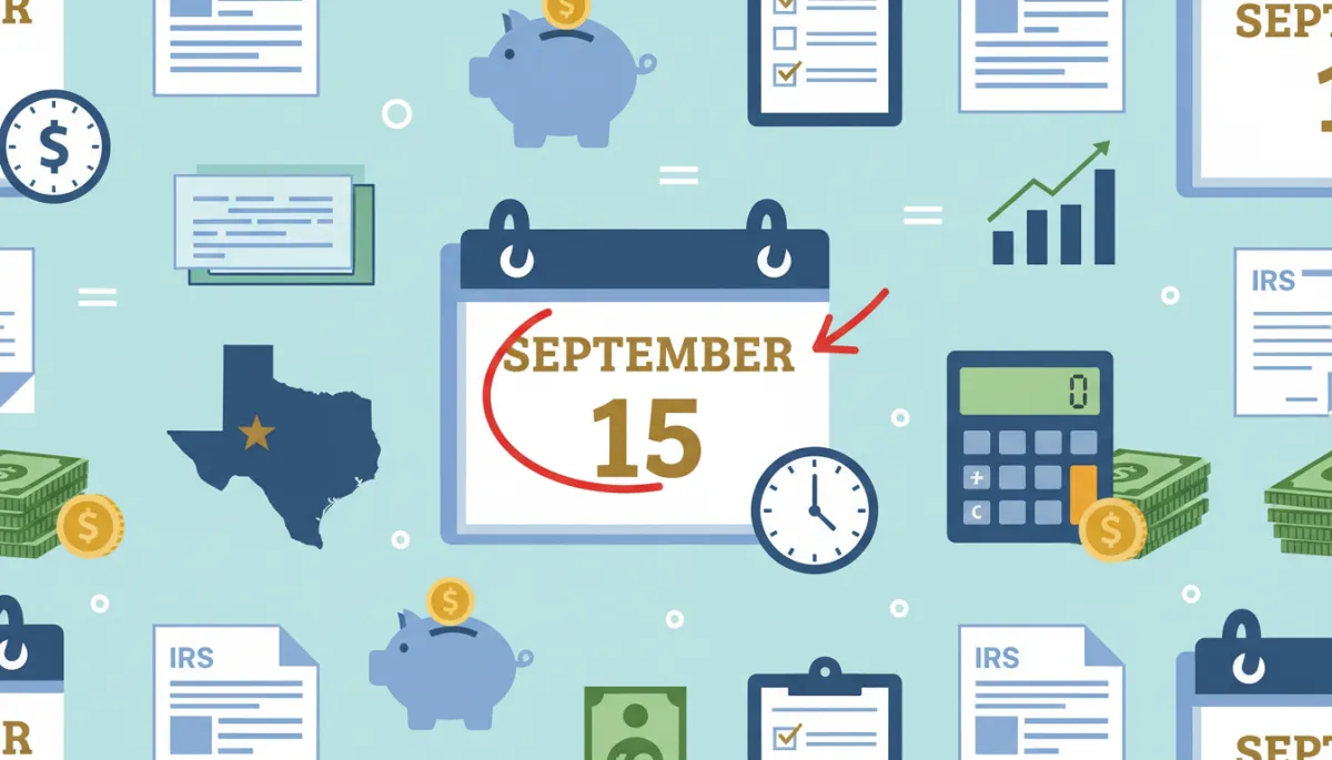 Quarterly Estimated Taxes: What Fort Worth Self-Employed Texans Need to Know Before September 15
