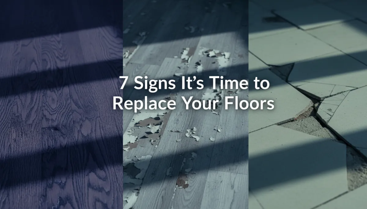 7 Signs to Replace Your Floors: Repair vs. Replace