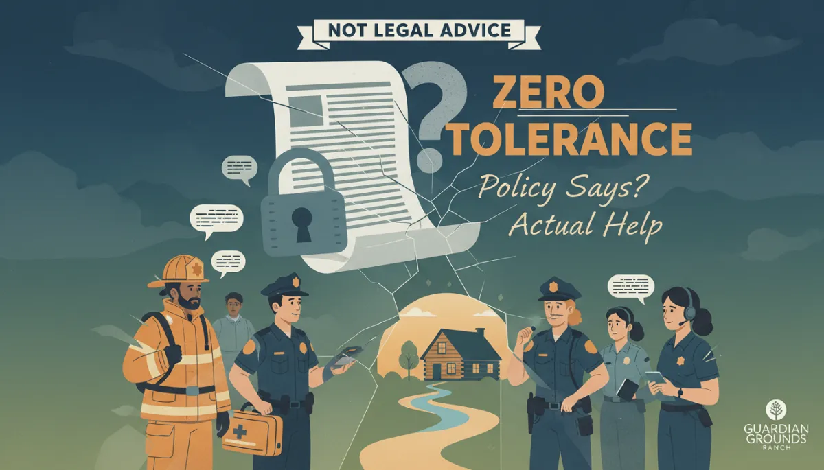Understanding Zero Tolerance Policies for First Responders