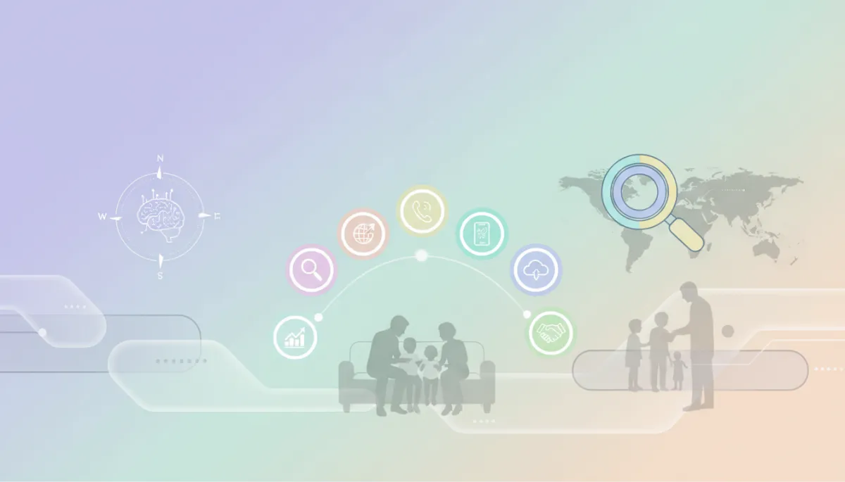 Senior care provider using AI tools for GEO optimization