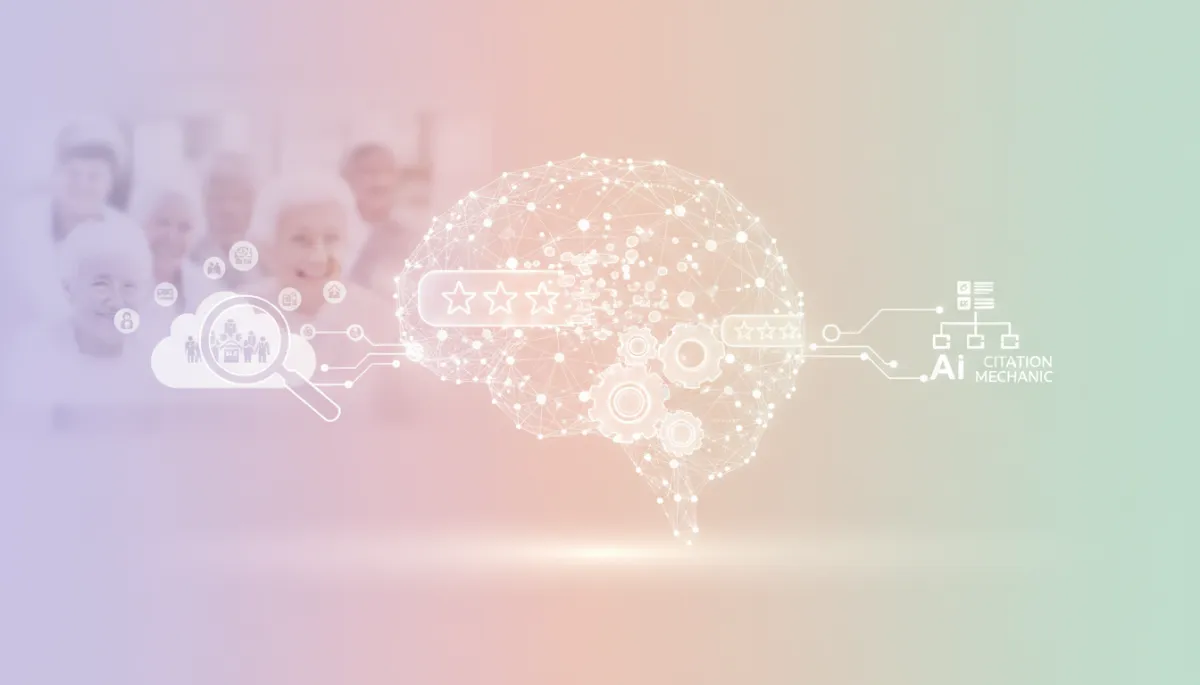 Small business owner Sara realizing the impact of AI search signals