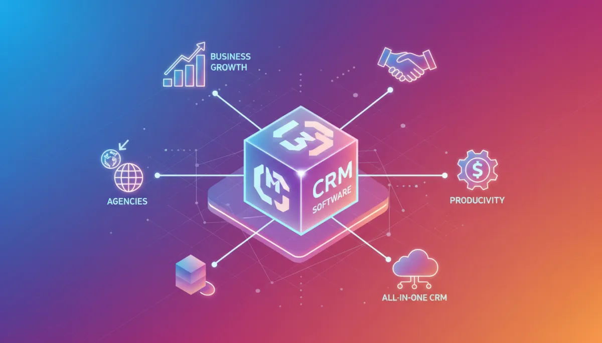 3D render of a vibrant control center dashboard with colorful panels