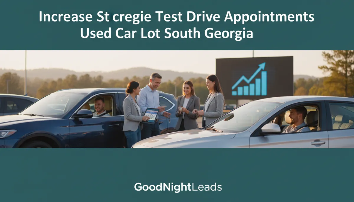 Boost Test Drive Appointments at Your Used Car Lot