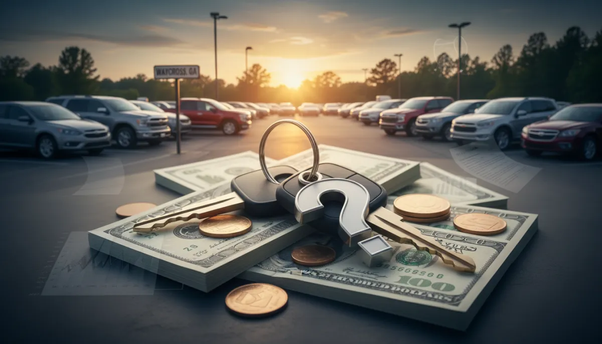 No Down Payment Cars in Waycross GA