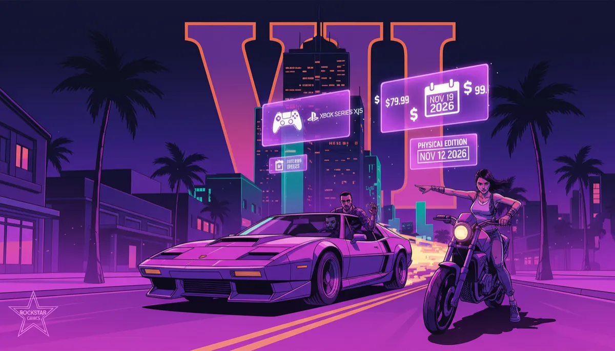 GTA VI Release Date & Pre-Order Details Revealed