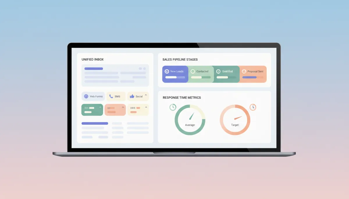 Unified lead management dashboard consolidating multiple lead sources Unified lead management dashboard consolidating multiple lead sources