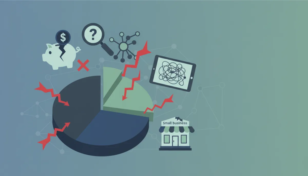 Small business owner reviewing digital marketing budget on a laptop