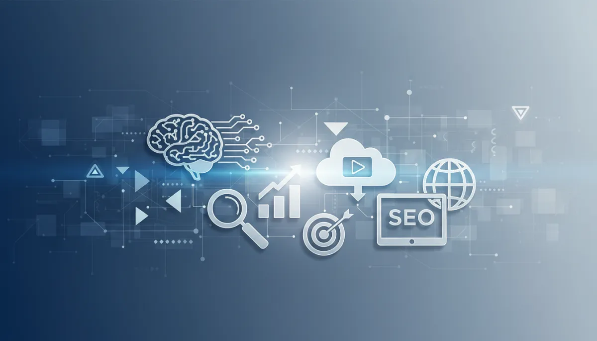B2B content marketing strategy and AI execution illustration