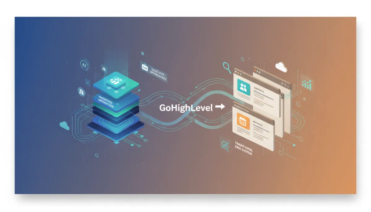 GoHighLevel vs CRM: Key Differences in 2026
