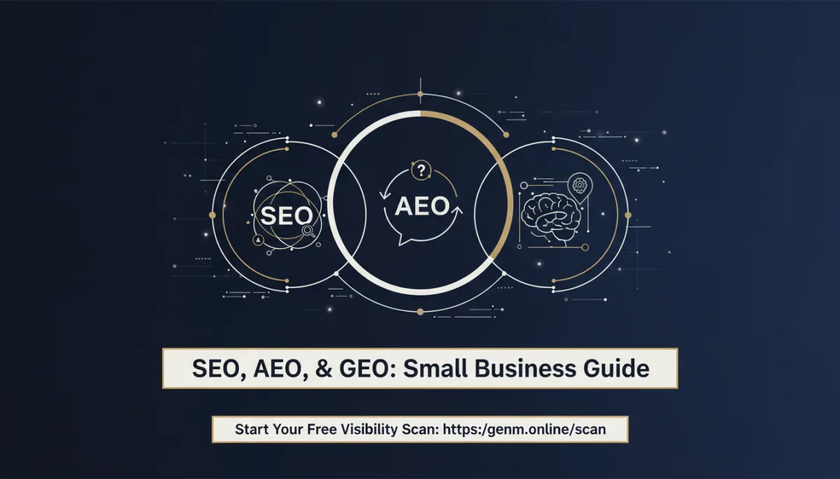 SEO, AEO & GEO: What Small Businesses Need to Know