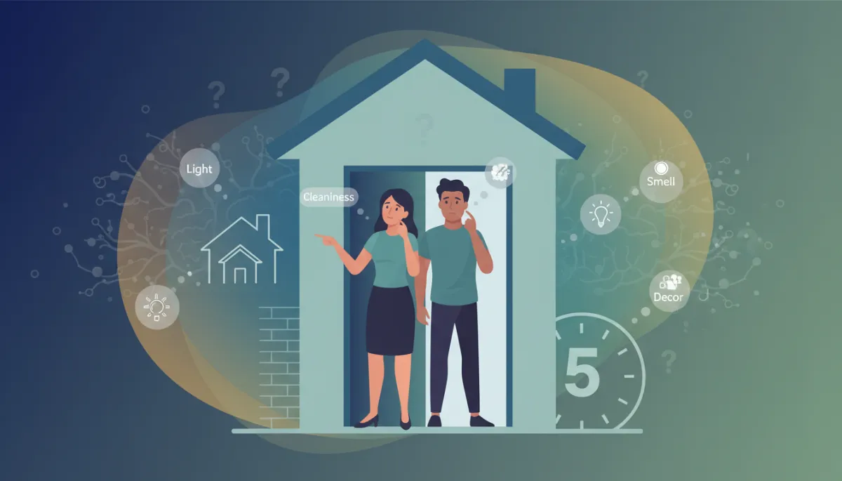 What Buyers Notice in First 5 Minutes of a Showing