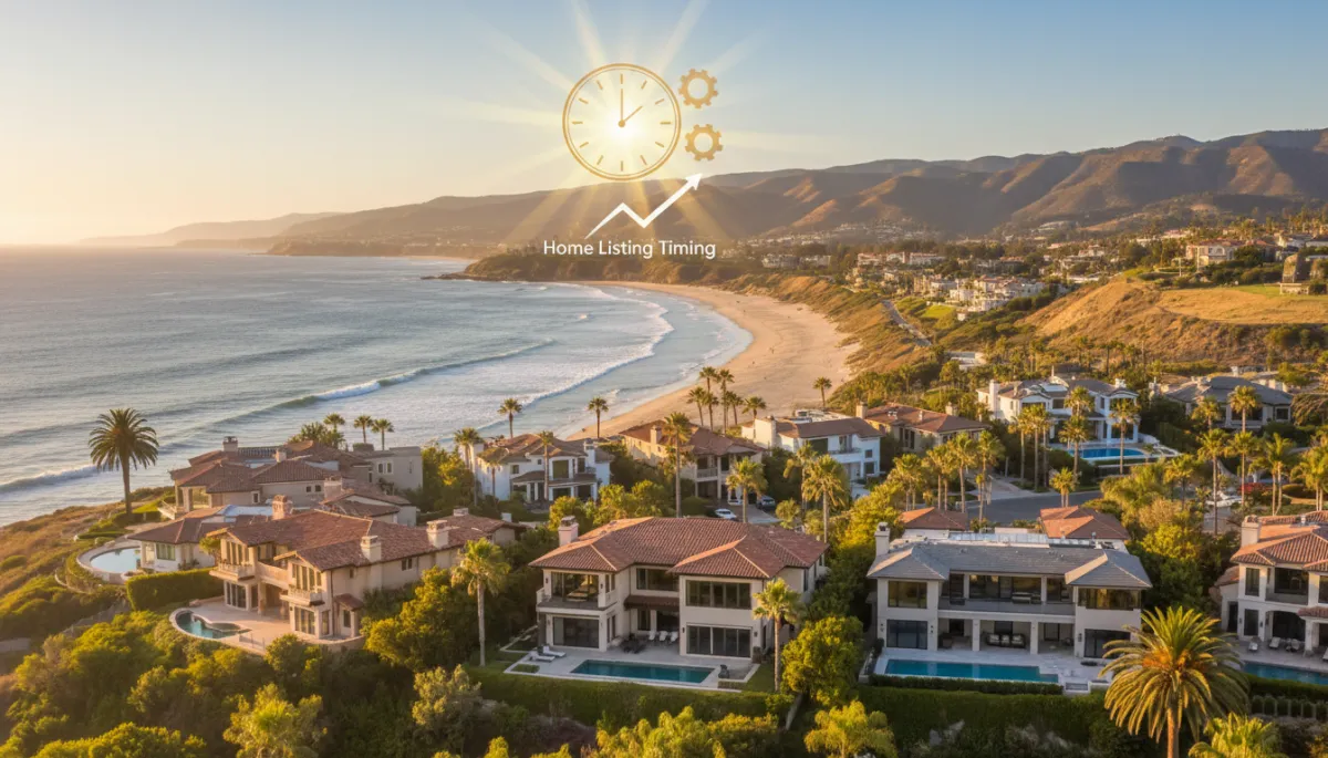 Optimal Timing for Listing Homes in Southern California