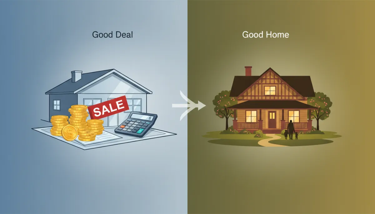 Good Deal vs Good Home: Avoid Real Estate Traps