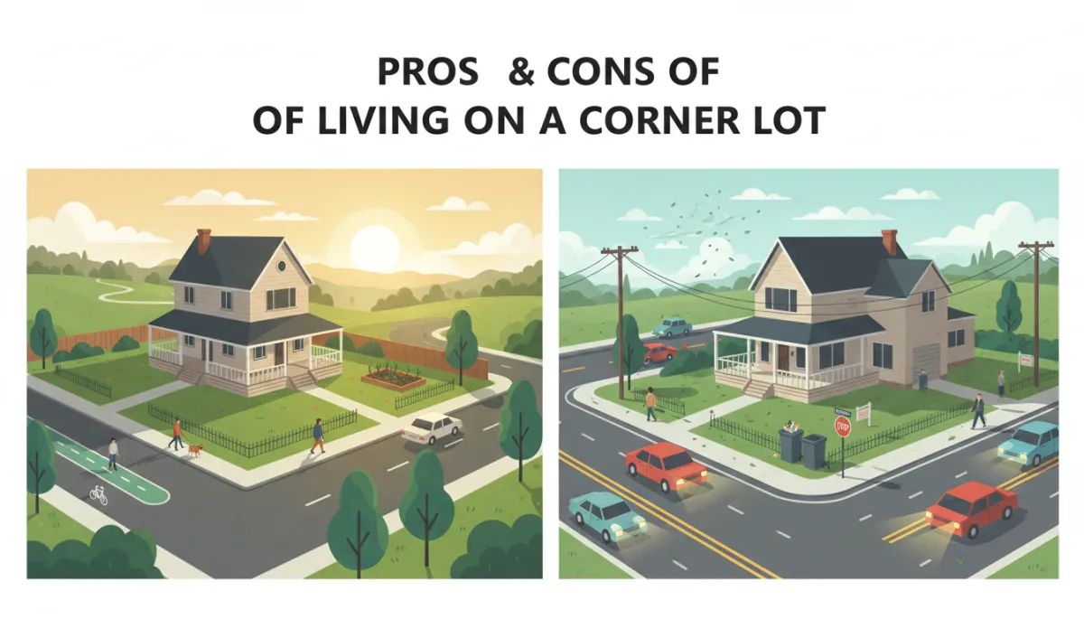 Pros and Cons of Corner Lot Living