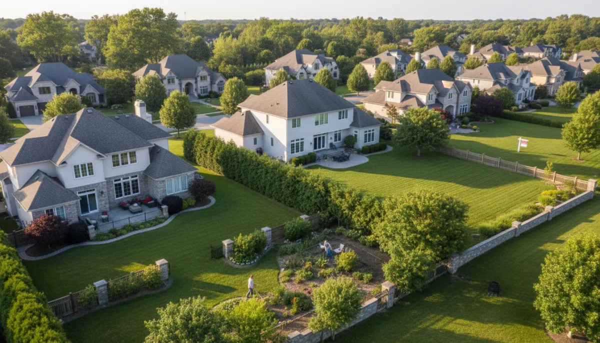 Impact of Lot Sizes on Privacy and Resale Value