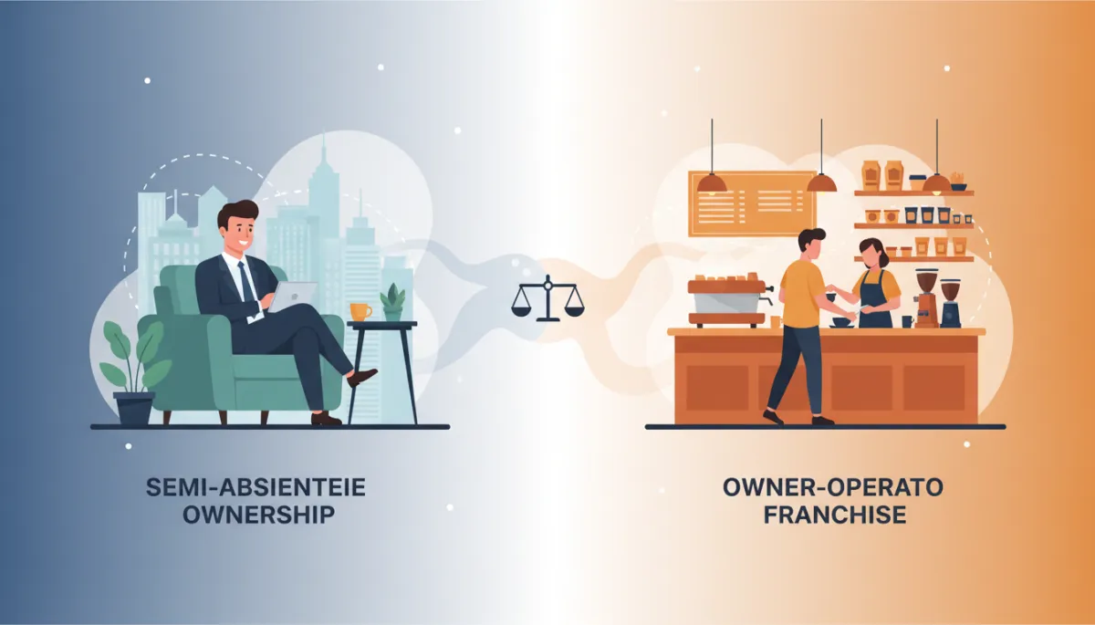 Semi-Absentee vs Owner-Operator Franchise Models