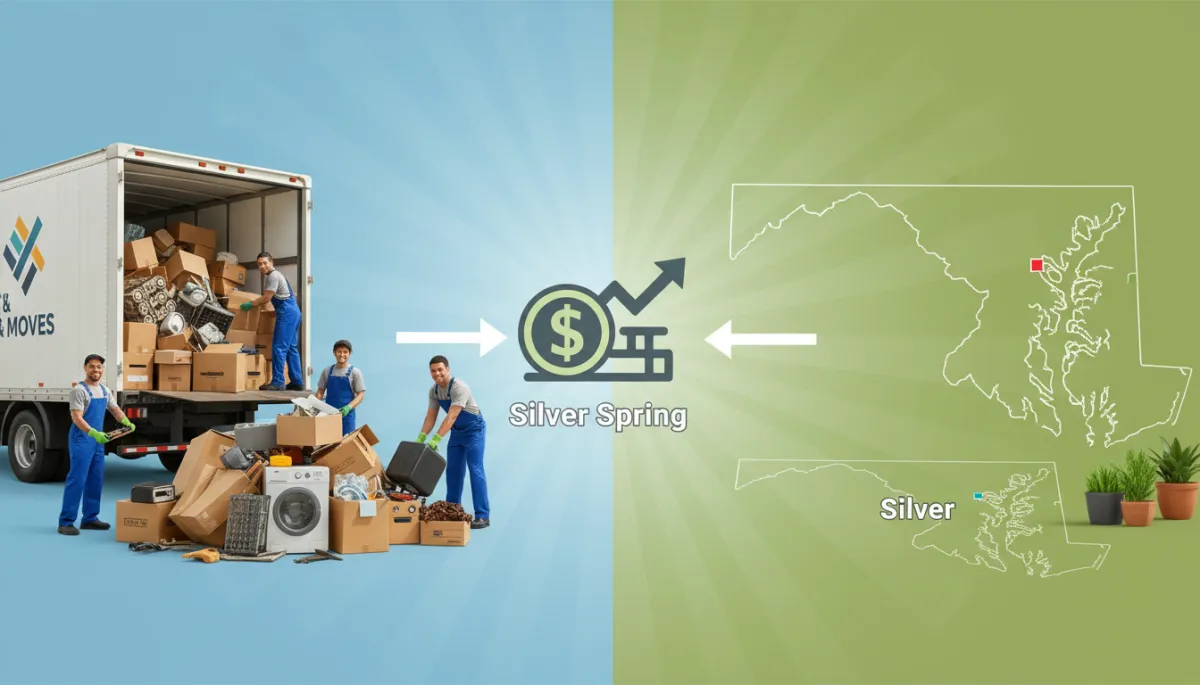 Junk Removal Costs in Silver Spring & DMV