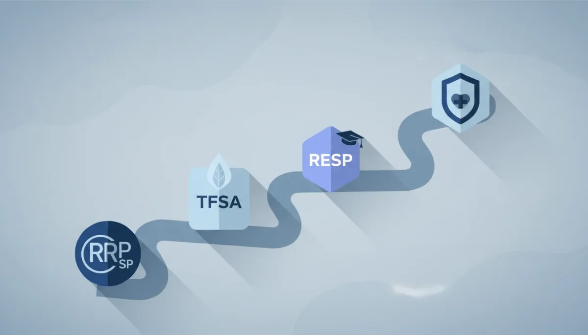 Illustration of life insurance integrated into a Canadian financial plan