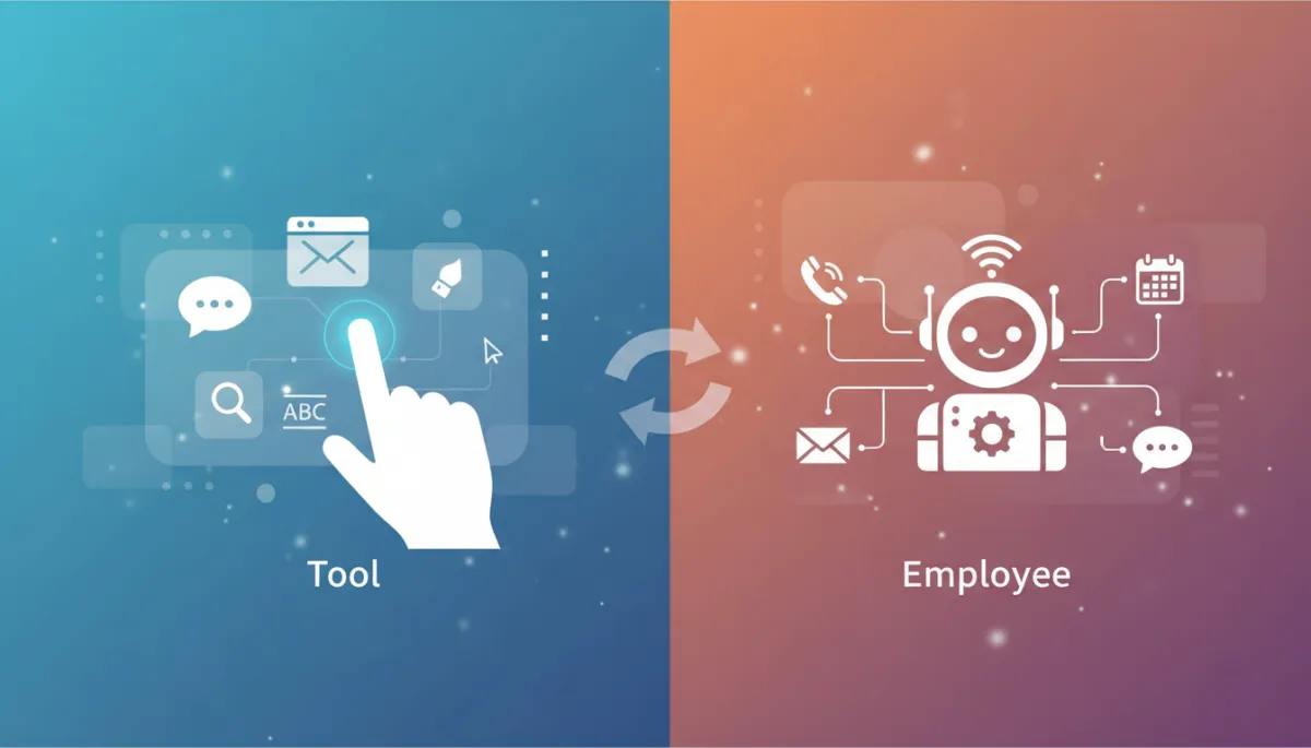 AI Tools vs AI Employees: A Business Guide