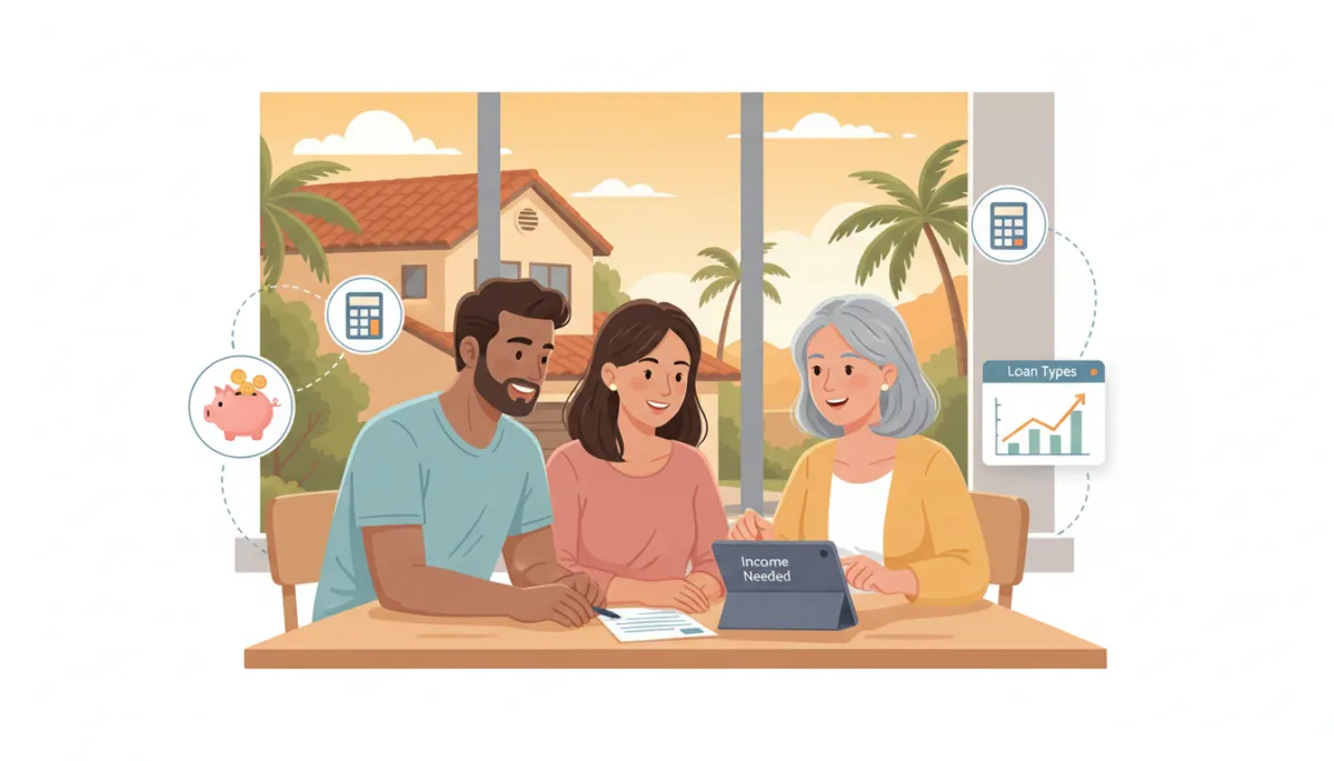Income Needed for $500K Mortgage in California