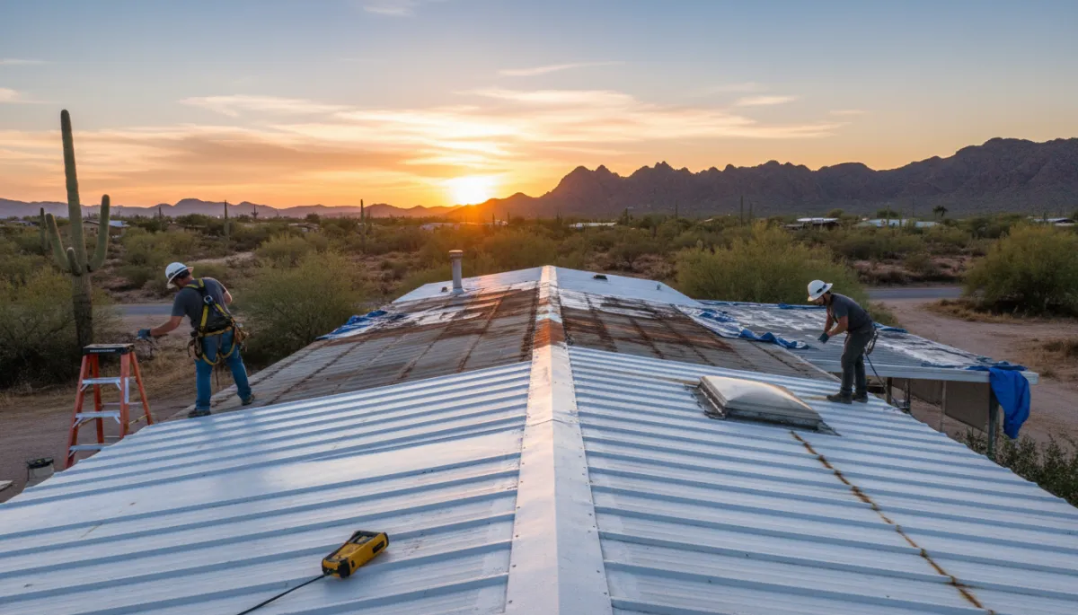 Mobile Home Roofing in Arizona: Top Services