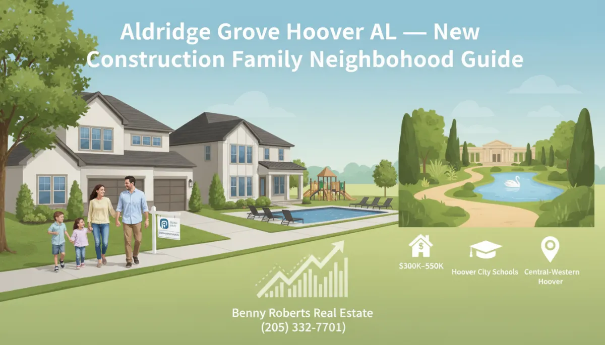 Aldridge Grove Hoover AL: New Family Homes Guide