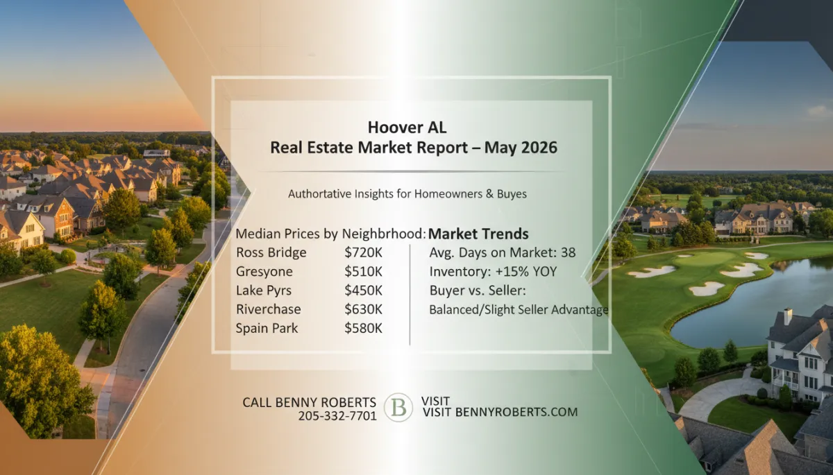 Hoover AL Real Estate Market Report – May 2026