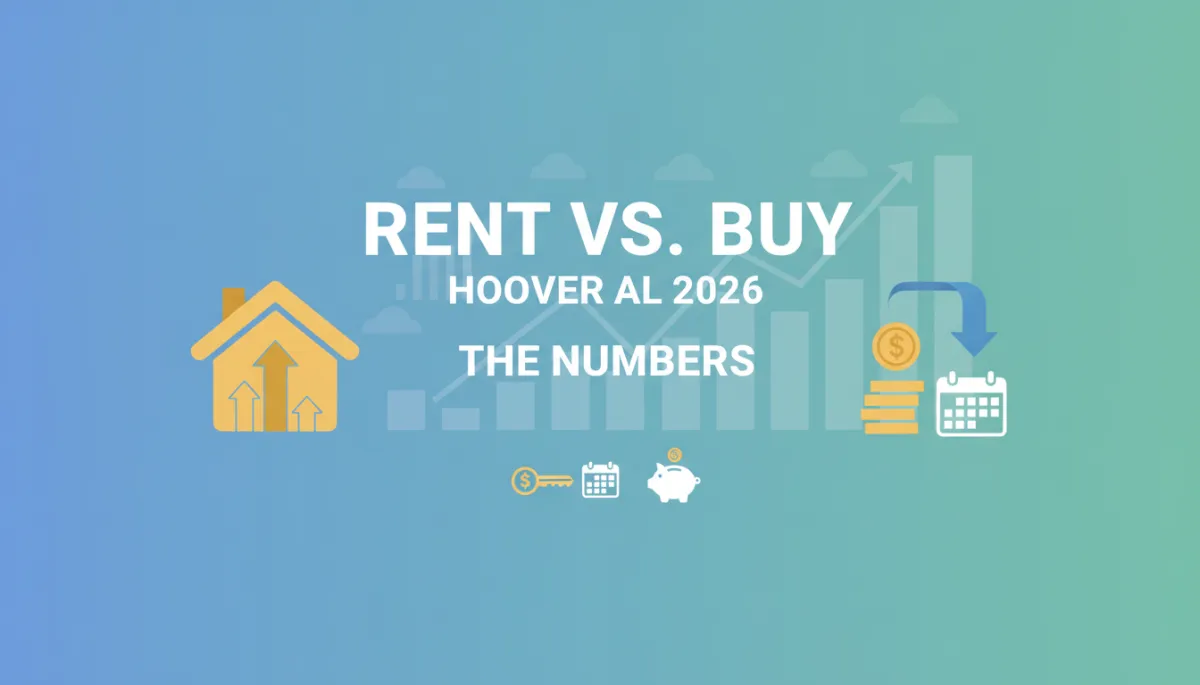Rent vs. Buy in Hoover AL: 2026 Insights