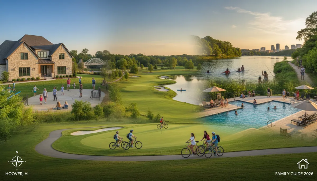 Top family neighborhoods in Hoover AL 2026 - best communities for families